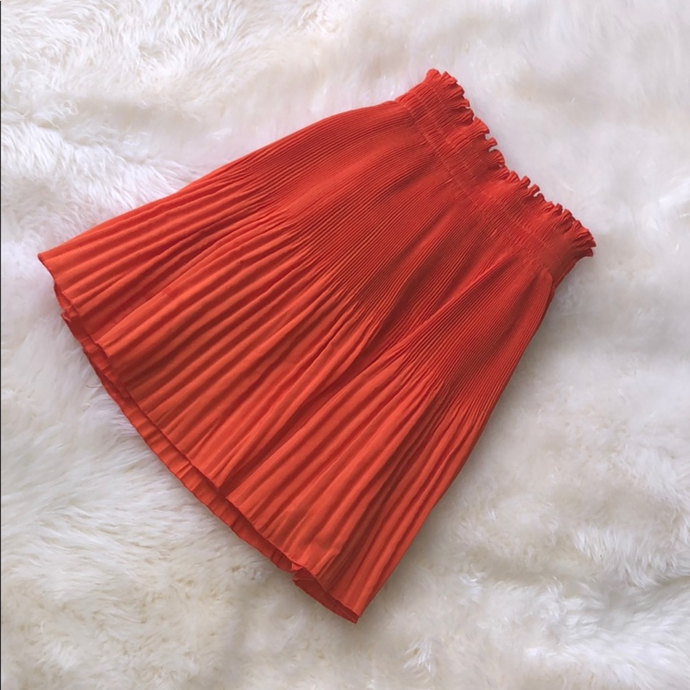 H&M Orange Skirt
